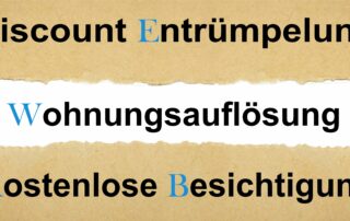 Discount Entrümpelung Logo